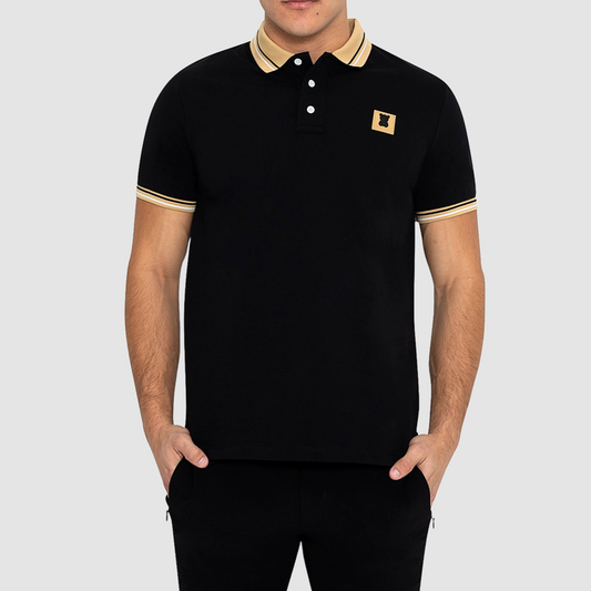 Gobi Black Polo T-Shirt