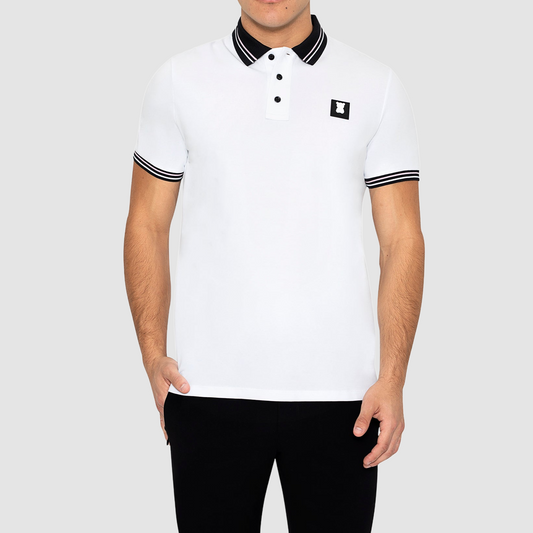 Gobi White Polo T-Shirt