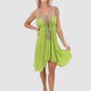 JSQUAD Lime Green Short Dress