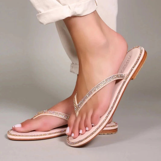 Mystique 8206 Pale Pink Sandals.
