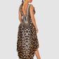 Casa Del Mar Cheetah Mirror HI-LO Dress