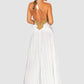 Casa Del Mar Embroidered White Maxi Dress
