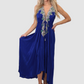 Capri Royal Blue/Green Dress