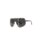 SUMMERZ FASHION Black/Gold Paparazzi Sunglasses