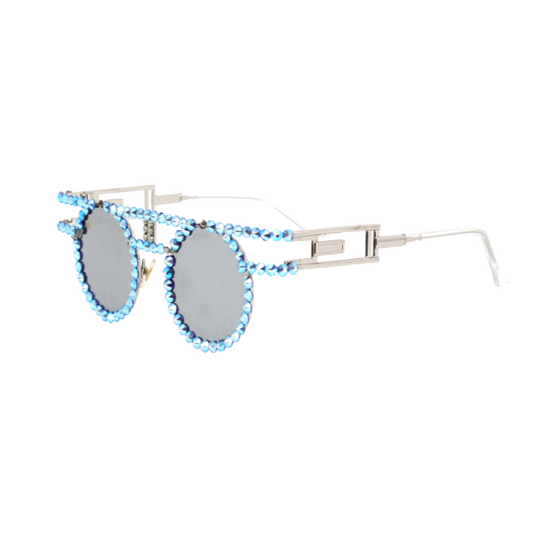 SUMMERZ FASHION Blue Maven Sunglasses