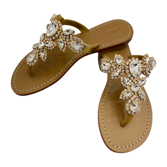 MYSTIQUE 4653 Gold/ClearSandals