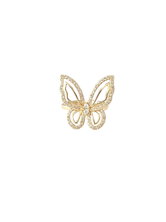 Flutter Butterfly Ring