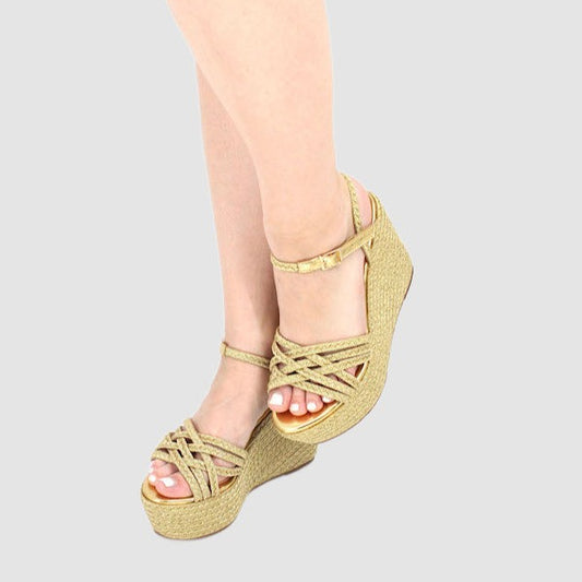 Gisell Gold Wedges