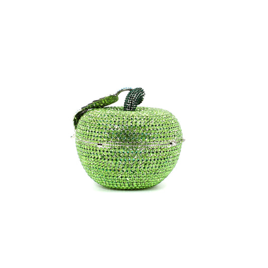 Lime Green Apple Clutch
