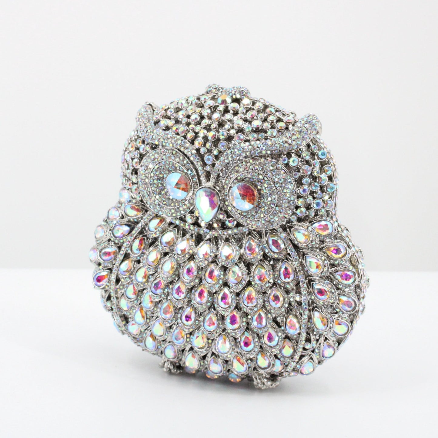 Silver with AB Owl
