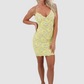 BACCIO Naylet Yellow Short Dress