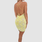 BACCIO Naylet Yellow Short Dress