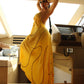 JAD Yellow W Gold Dress