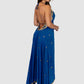 KAREENA'S EMBELLISHED COBALT BLUE DRESS