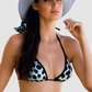 Baccio Premium Linda Print Aqua Leopard Bikini Set