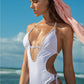 LATEEN White Monokini