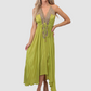 Mallorca Lime Green Dress