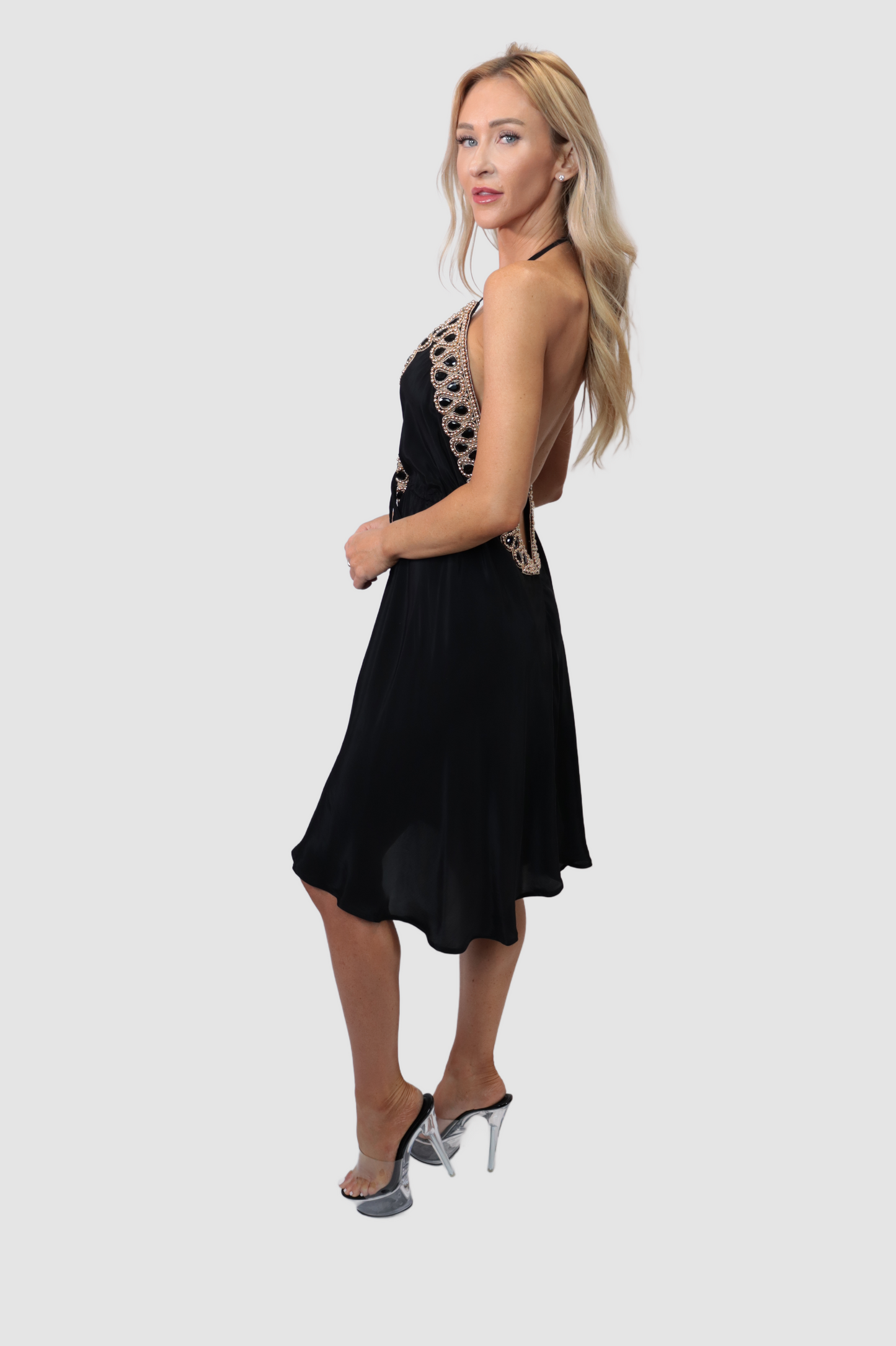 Marrakesh Black Short Dress