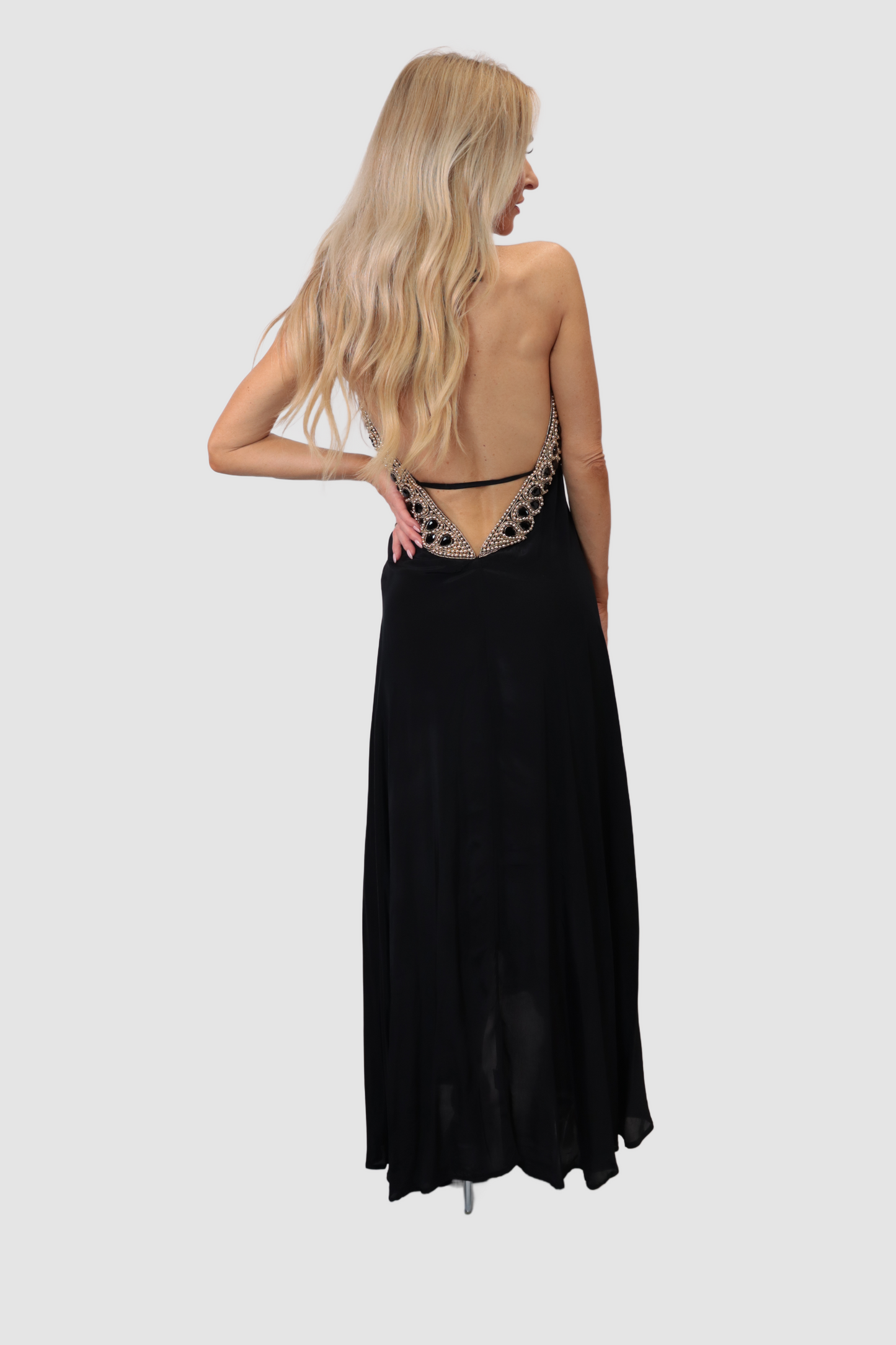 Marrakesh Black Maxi Dress