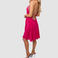 Marrakesh Fuchsia Short Dress