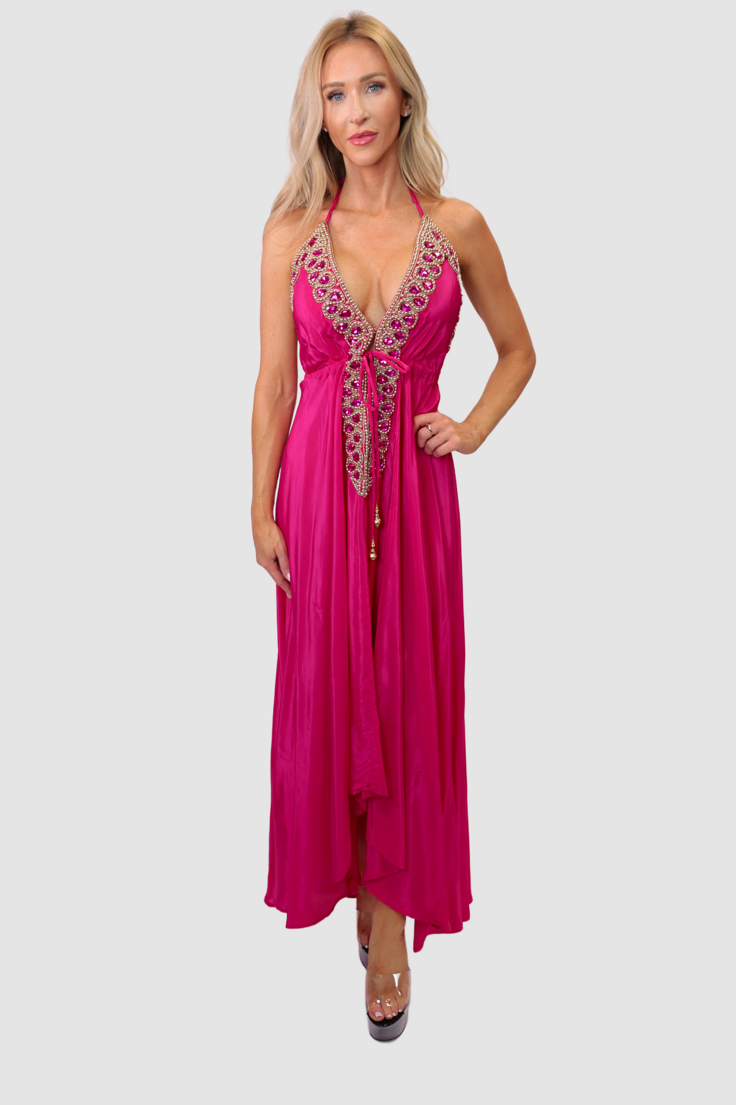 Marrakesh Fuchsia Dress