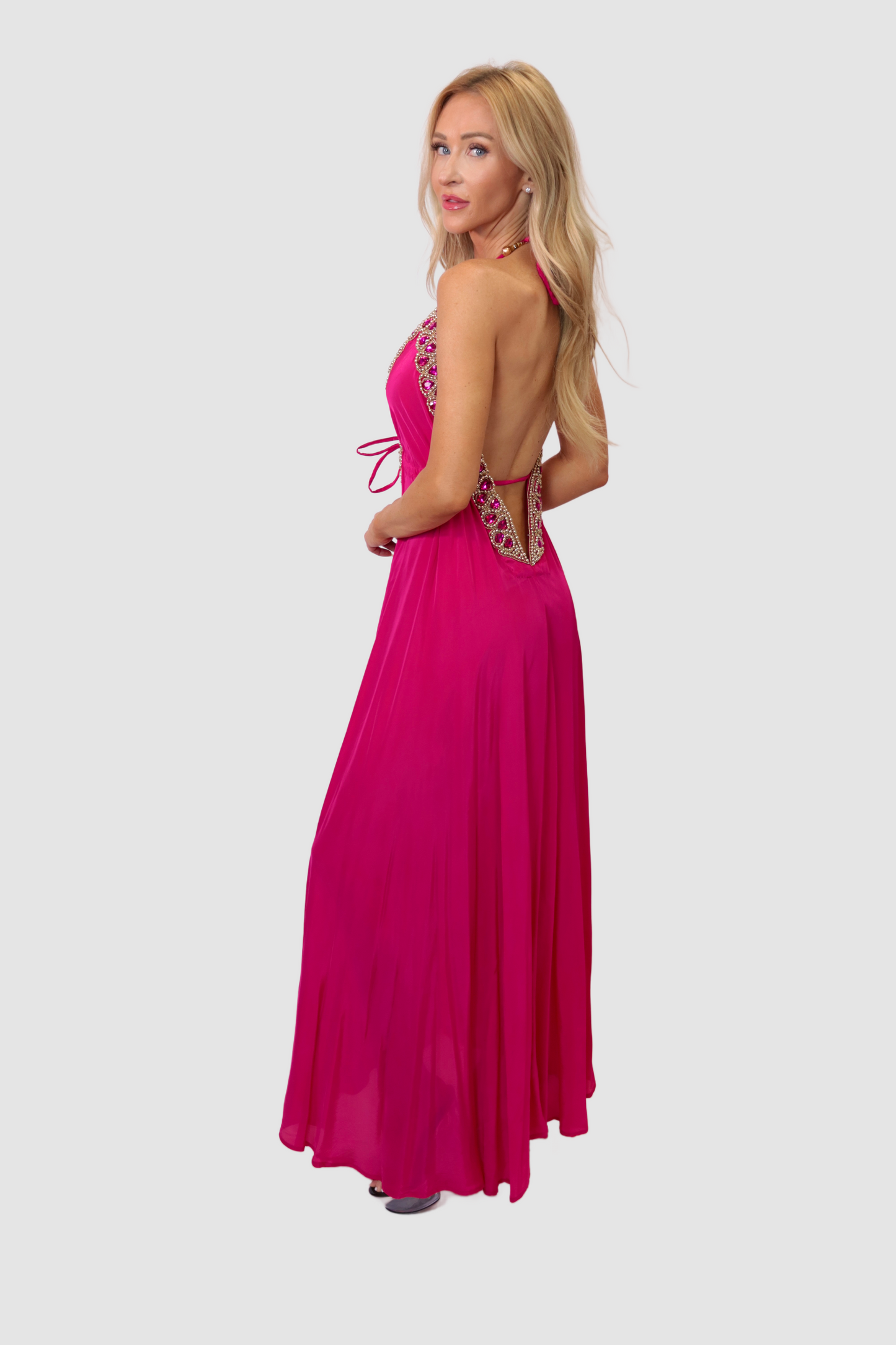 Marrakesh Fuchsia Dress