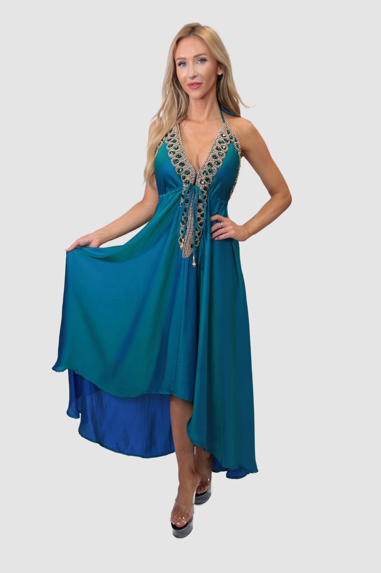 Marrakesh Green/Turq.Ombre Dress