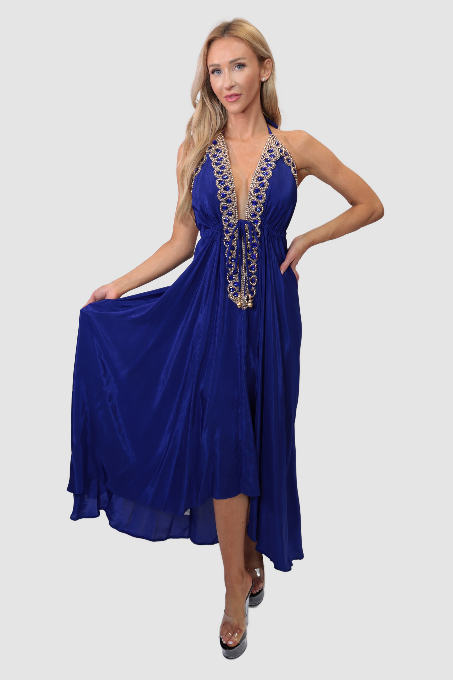 Marrakesh Royal Blue Dress