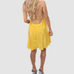 Marrakesh Yellow Short Dress