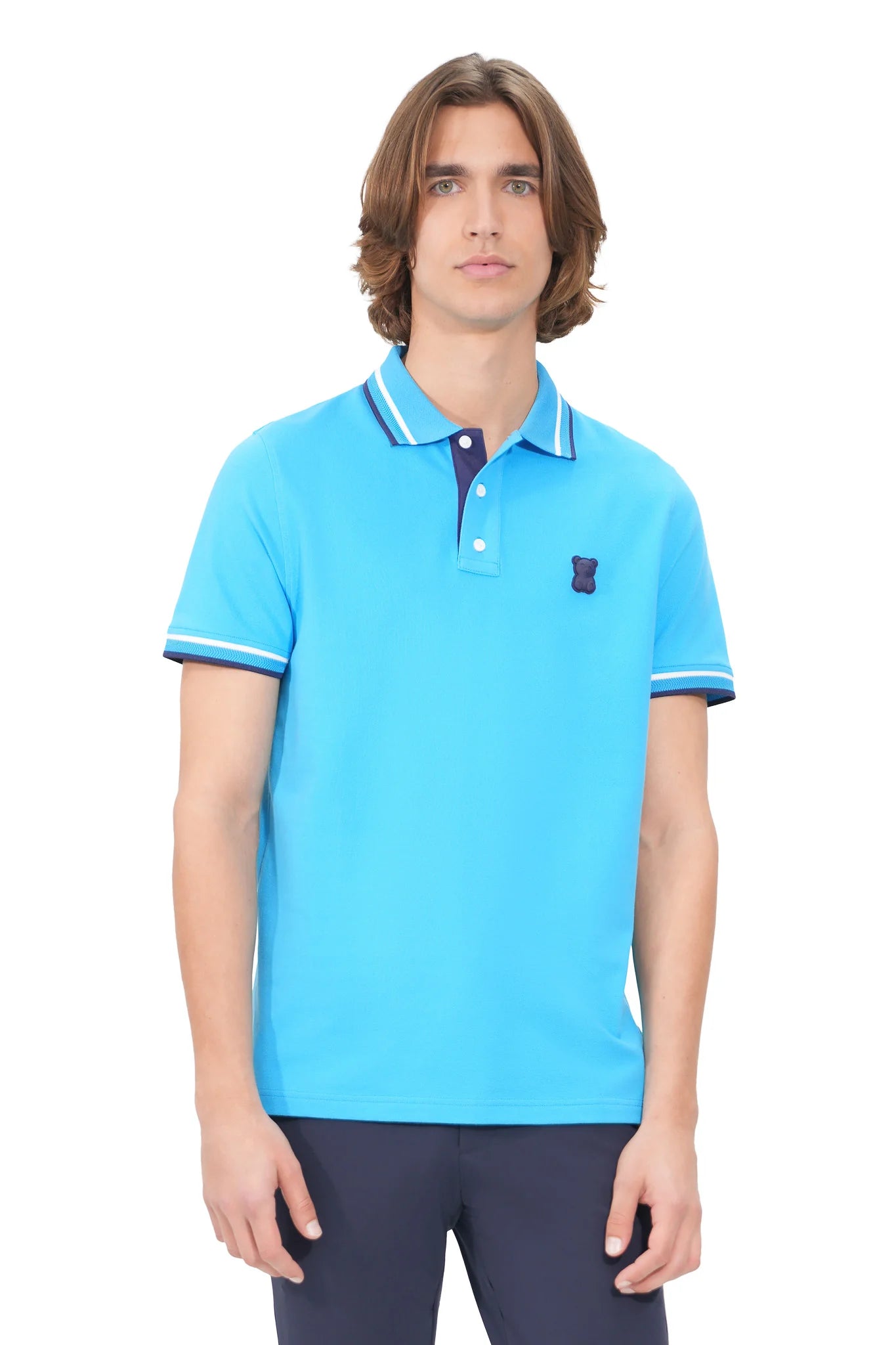 Wiley Turquoise Polo Shirt
