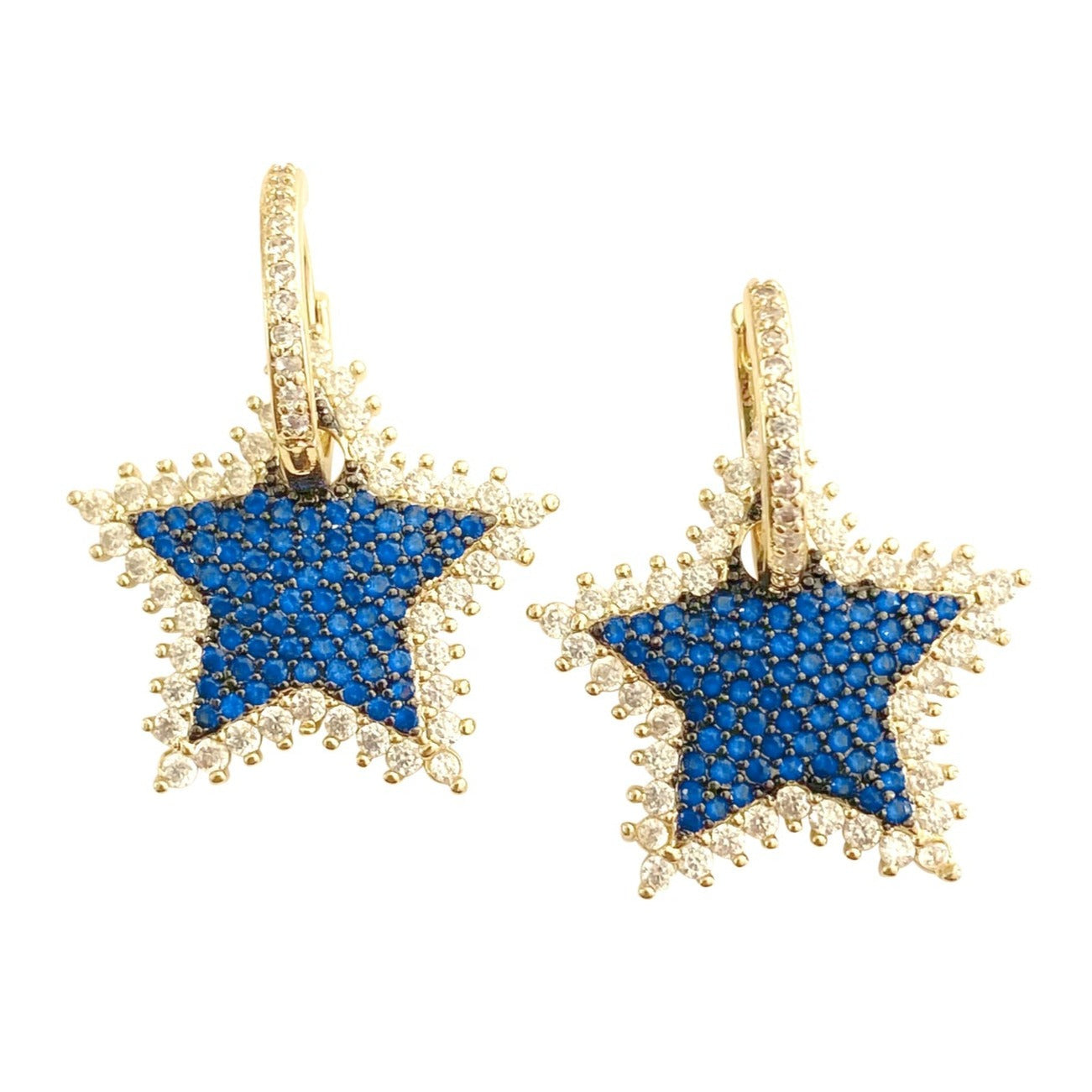 GEMELLI Pamela Blue Earrings