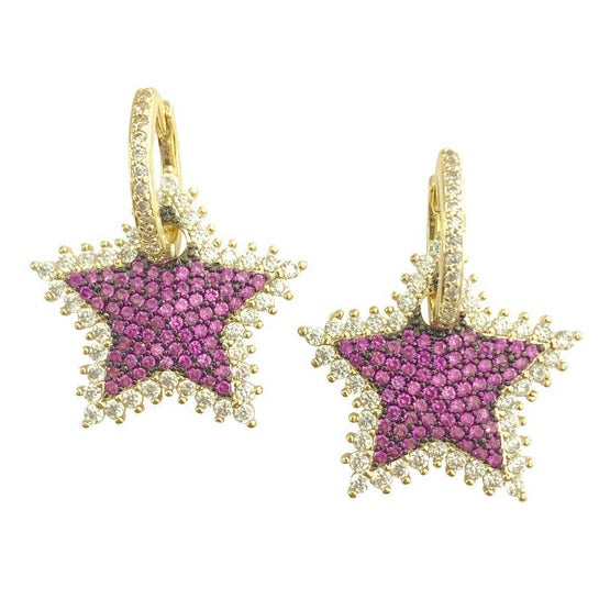 GEMELLI Pamela Pink Earrings