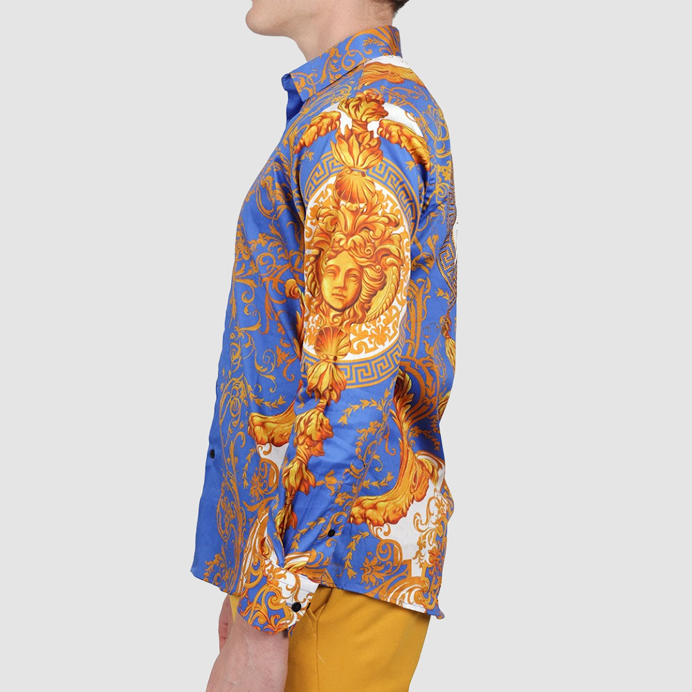 BARABAS Royal Medusa Floral Shirt