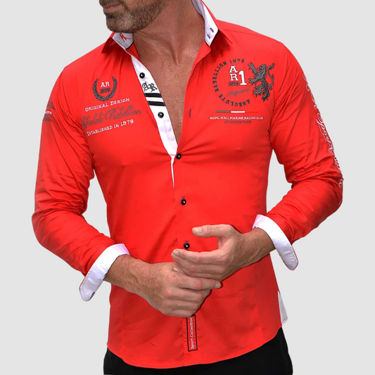 ABSOLUTE Absolute Mykonos Red Shirt