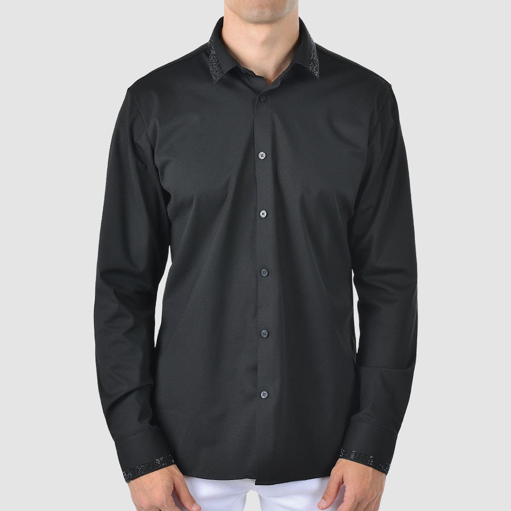 BARABAS Black w Black Shirt