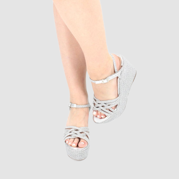 Gisell Silver Wedges
