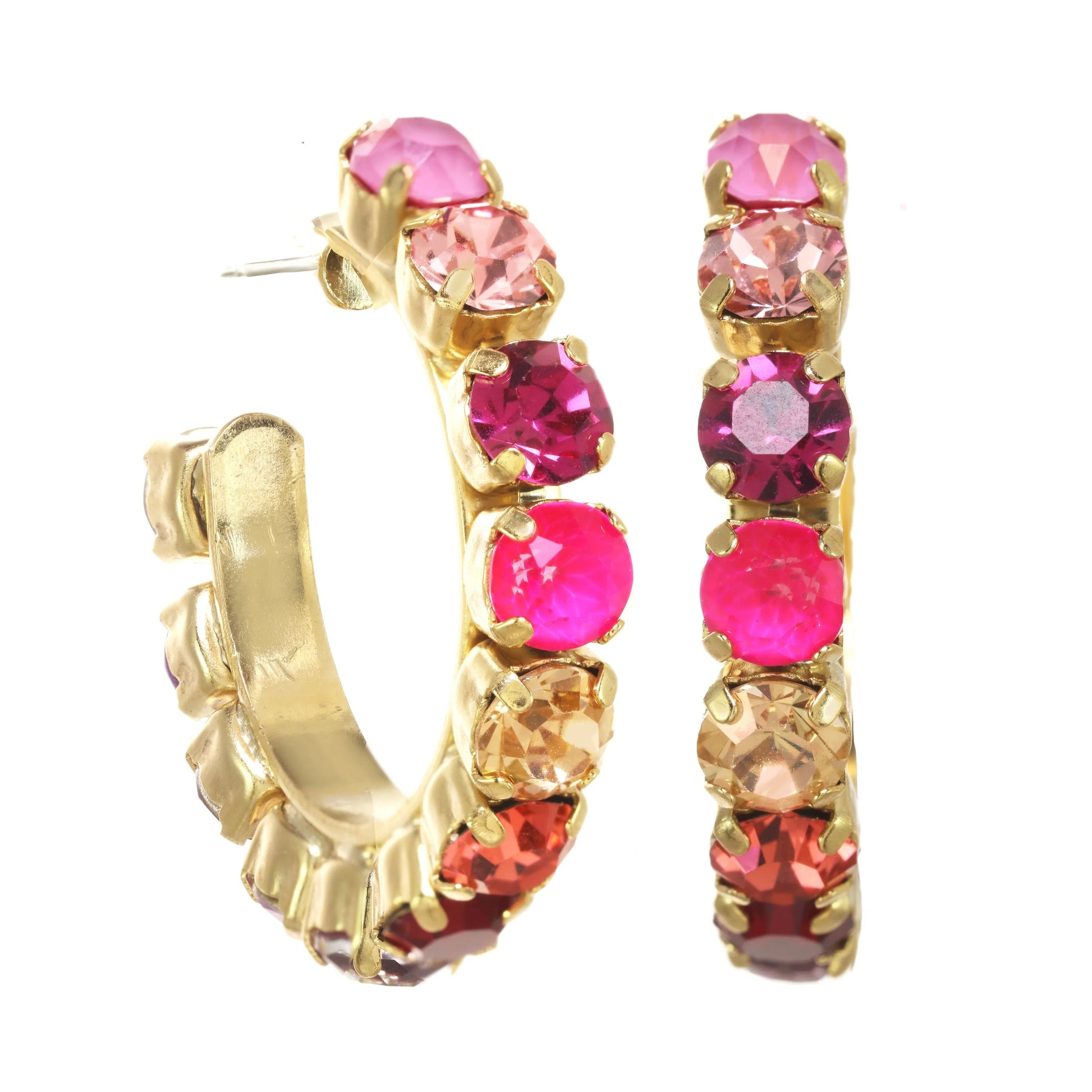 Tova Jubilee Hoop Earrings in Berries