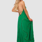 Tulum Emerald Green W Gold Dress