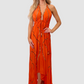 Tulum Orange Dress