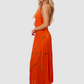 Tulum Orange Dress