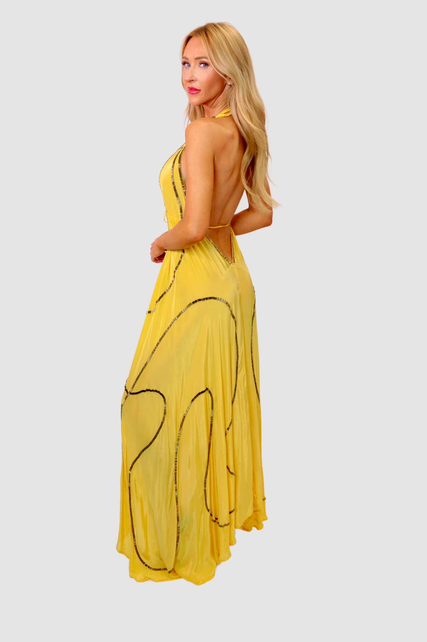 Tulum Yellow Dress