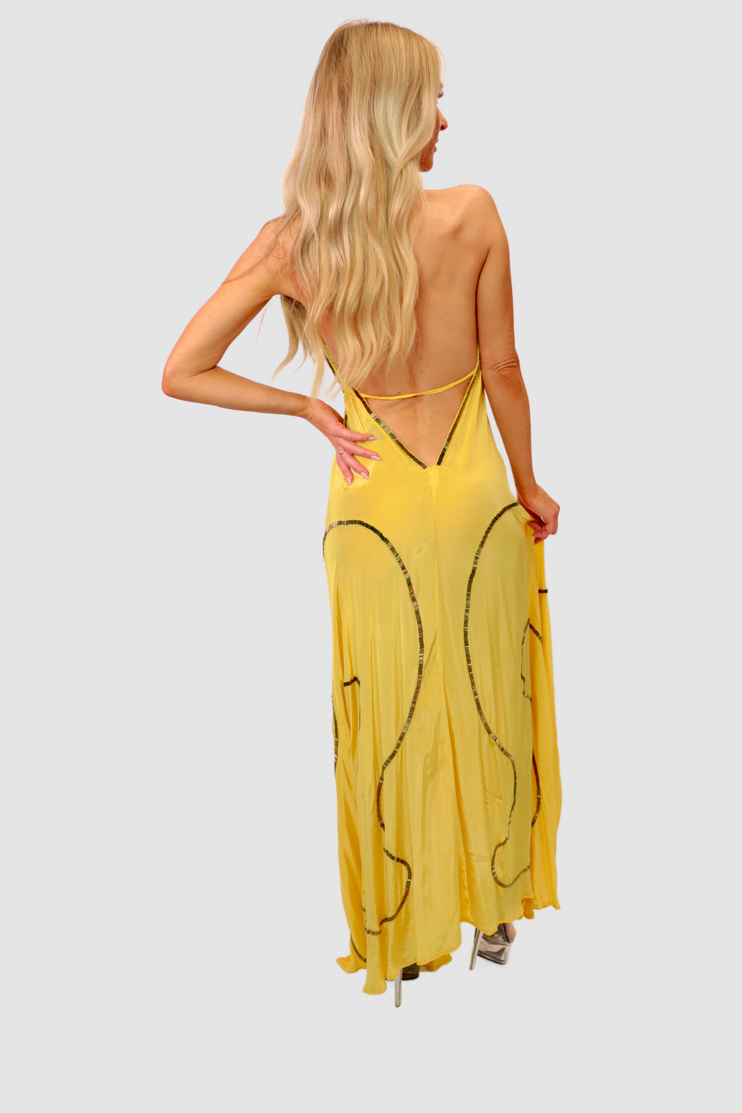 Tulum Yellow Dress