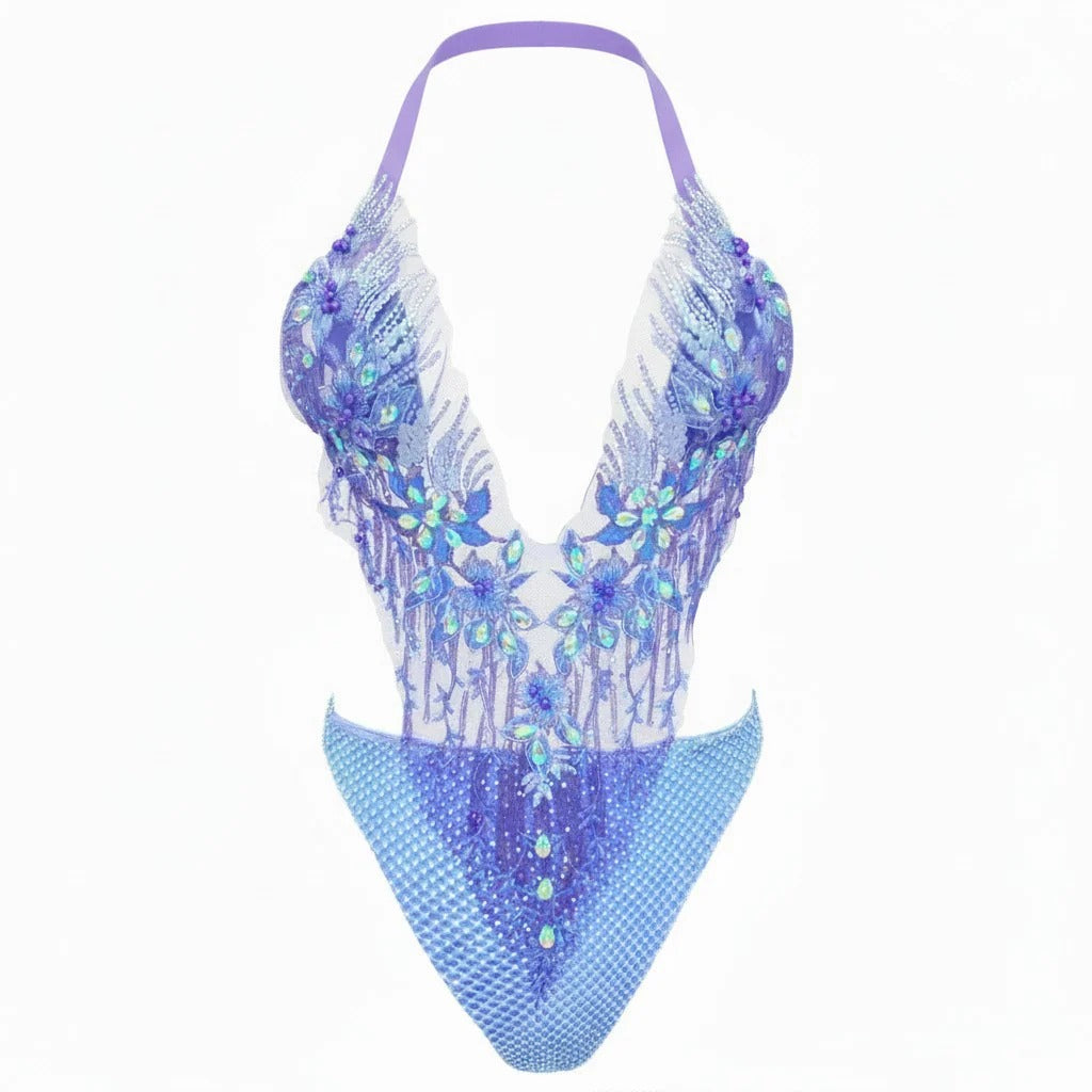 Purple Mermaid Swimsuit