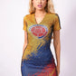 BIOP Colombia Crystal Mesh Dress