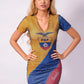 BIOP Ecuador Crystal Mesh Dress