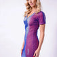 BIOP France Crystal Mesh Dress