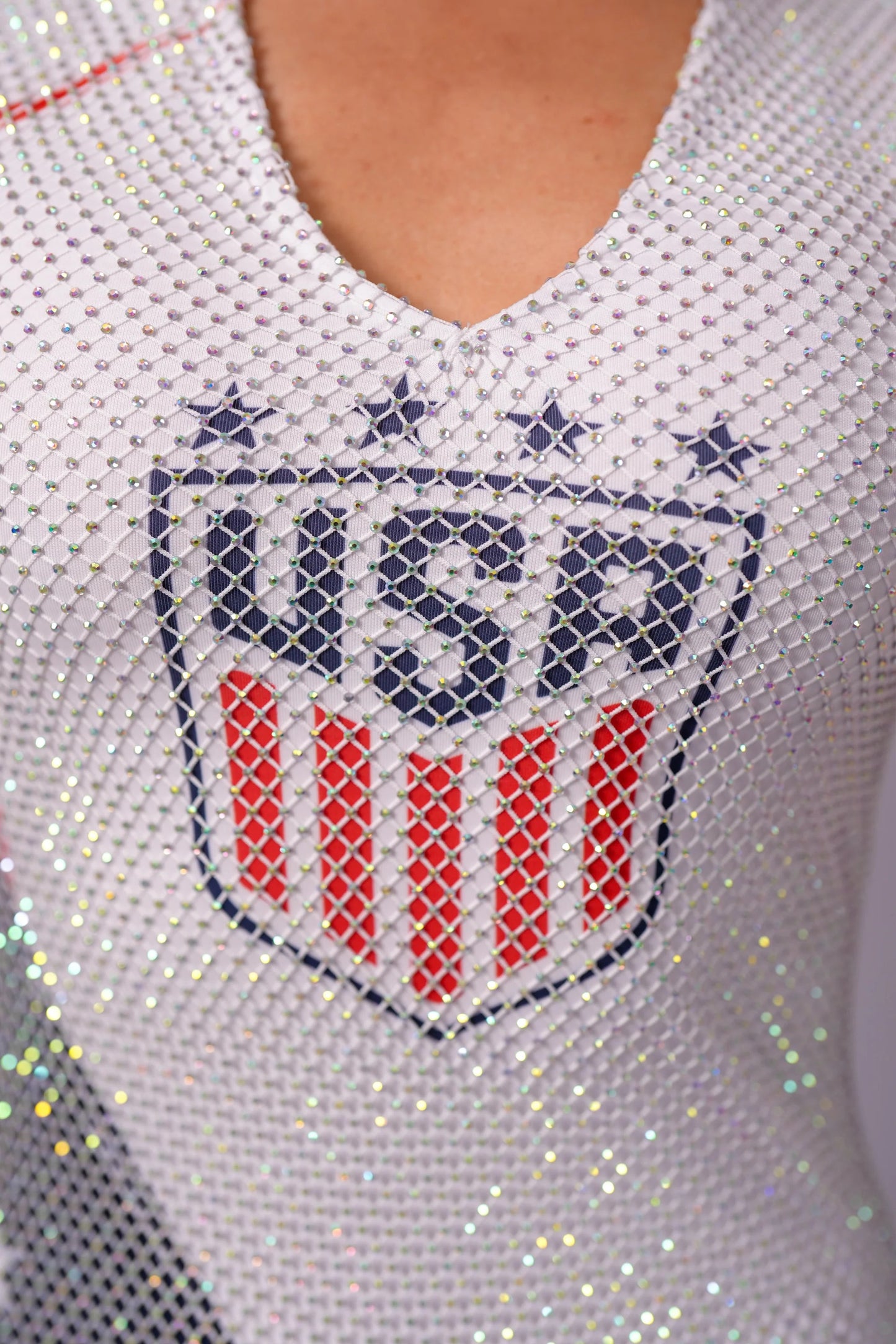 BIOP USA Crystal Mesh Dress
