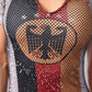 BIOP Germany Crystal Mesh Dress
