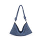 Urban Expressions Sienna blue crystal handbag.