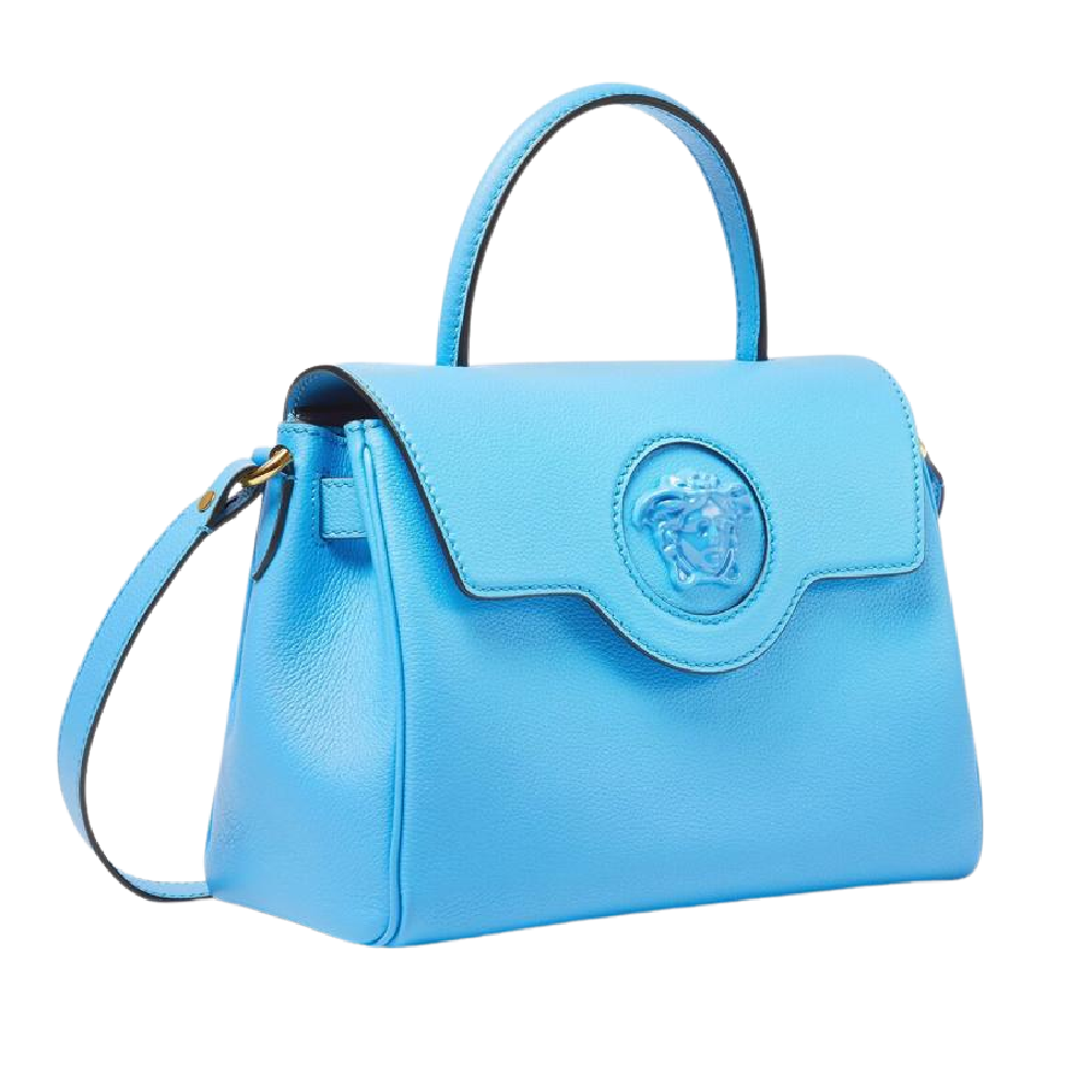 Versace, Bags, Blue Versace Bag